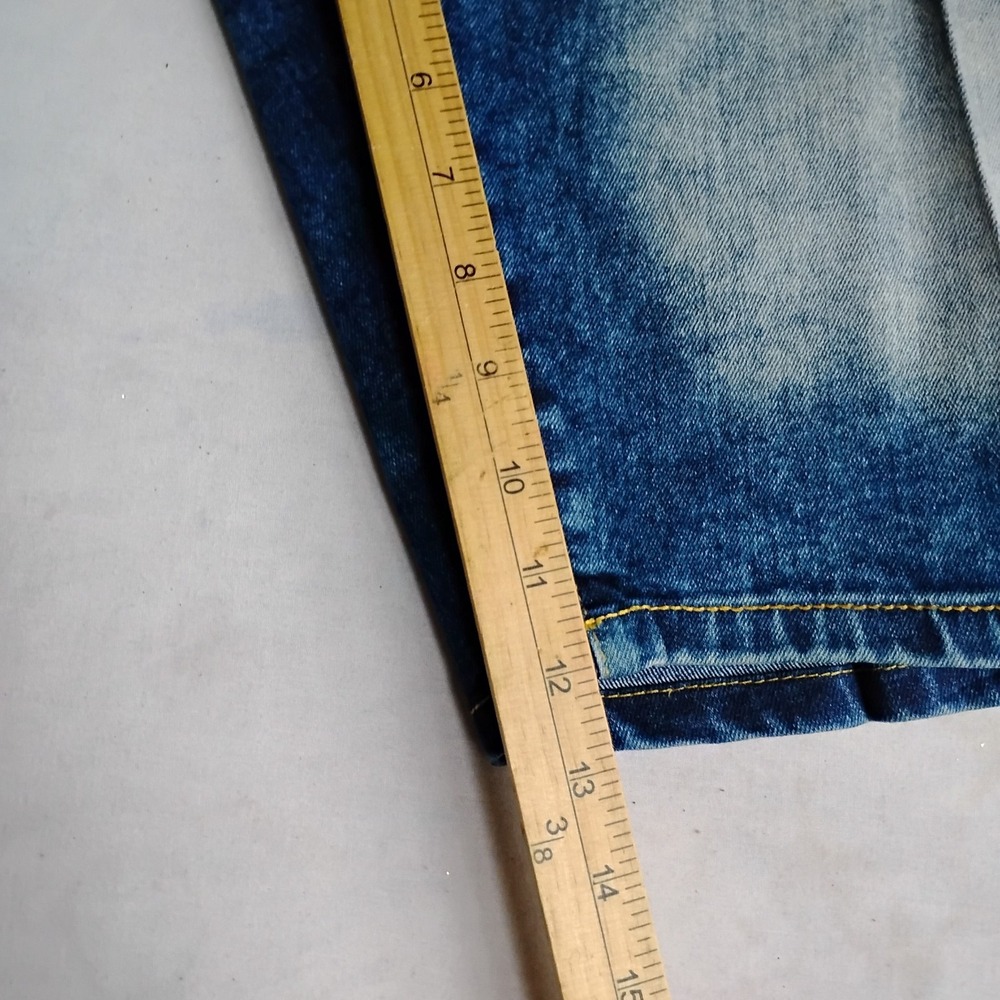 Southpole Shorts 42 Jean Jorts Relaxed Baggy Skater Y2K Grunge Denim - Picture 7 of 14